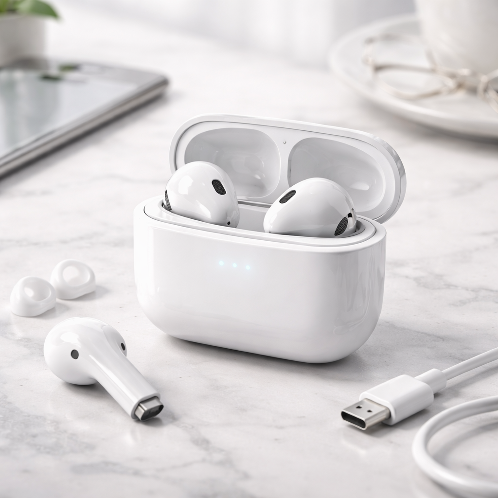 AUDIFONOS INALAMBRICOS BLUETOOTH PRO WHITE