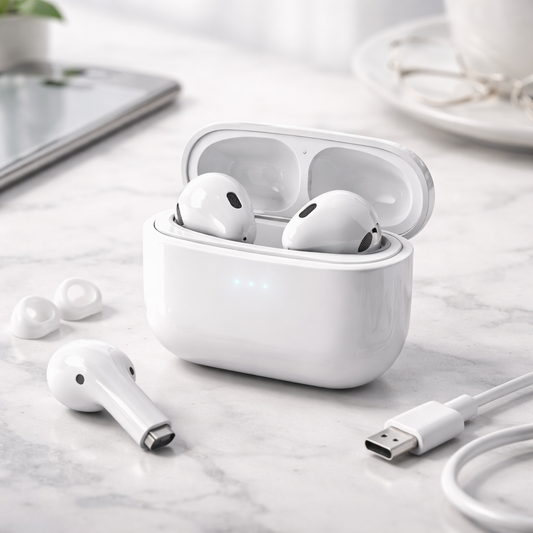 AUDIFONOS INALAMBRICOS BLUETOOTH PRO WHITE